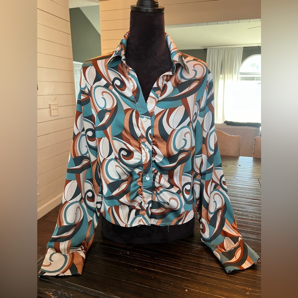 Multi-Colored Blouse - image 1